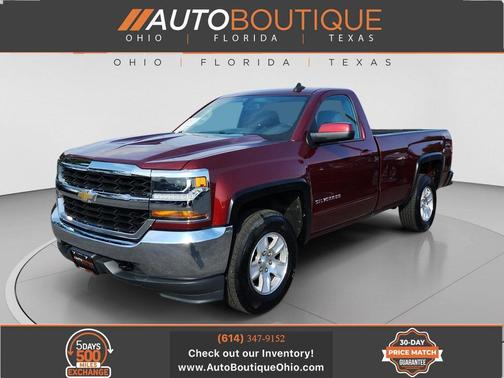 Siren Red Tintcoat 2017 Chevrolet Silverado 1500 1LT