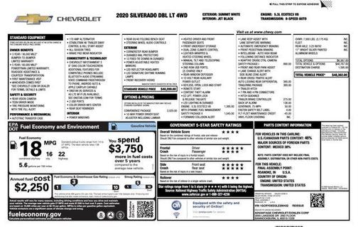 2020 Chevrolet Silverado 1500 LT