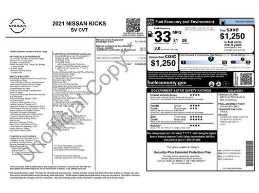 2021 Nissan Kicks SV