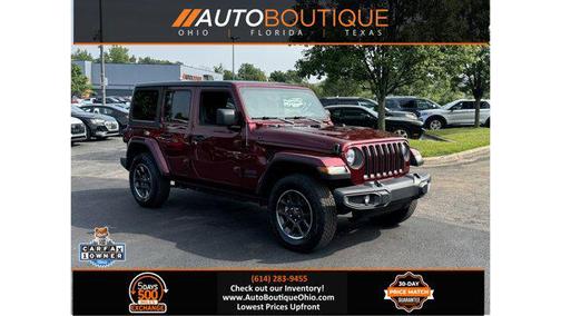 2021 Jeep Wrangler Unlimited 80th Anniversary 4x4