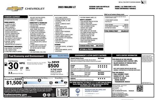 2023 Chevrolet Malibu FWD 1LT