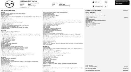 2020 Mazda CX-5 Touring