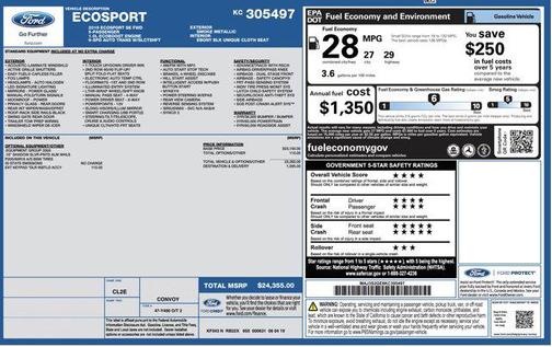 2019 Ford EcoSport SE