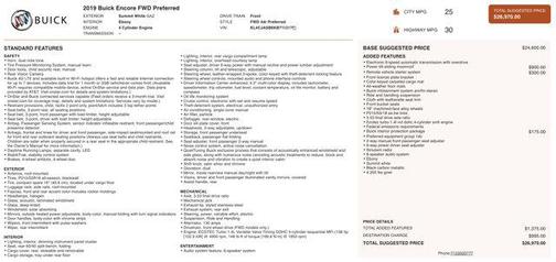 2019 Buick Encore Preferred