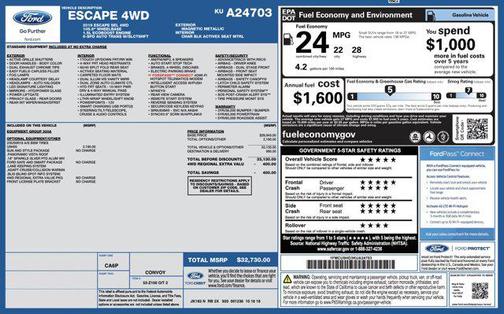 2019 Ford Escape SEL