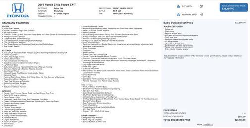 2018 Honda Civic EX-T