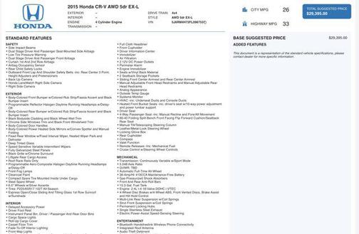 2015 Honda CR-V EX-L