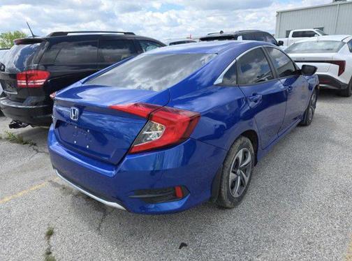 Cosmic Blue Metallic 2020 Honda Civic LX