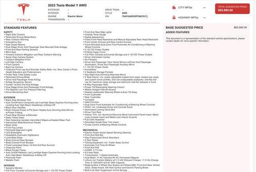 2023 Tesla Model Y Long Range Dual Motor All-Wheel Drive