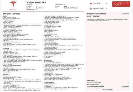 2024 Tesla Model 3 Long Range