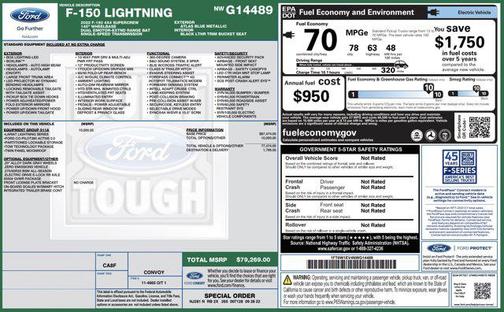 2022 Ford F-150 Lightning LARIAT