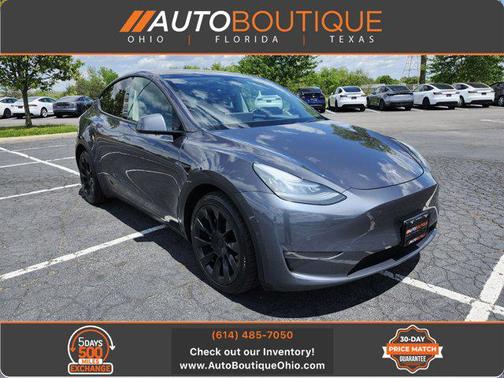 Gray 2021 Tesla Model Y Long Range Dual Motor All-Wheel Drive
