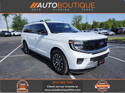 OXFORD WHITE 2025 Ford Expedition Max Platinum