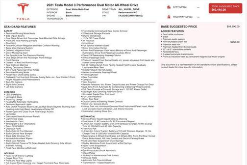 2021 Tesla Model 3 Performance