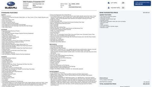 2023 Subaru Crosstrek Base