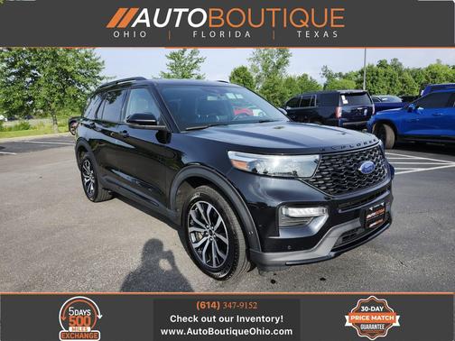 AGATE BLACK METALLIC 2020 Ford Explorer ST
