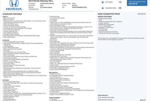 2014 Honda Odyssey EX-L