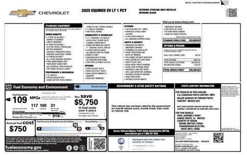 2025 Chevrolet Equinox EV LT