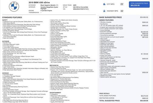 2019 BMW 430 i xDrive