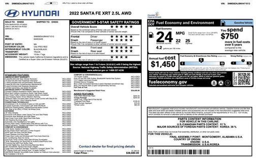 2022 Hyundai SANTA FE XRT