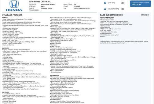 2019 Honda CR-V EX-L