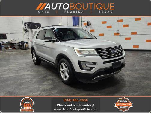 INGOT SILVER METALLIC 2017 Ford Explorer XLT