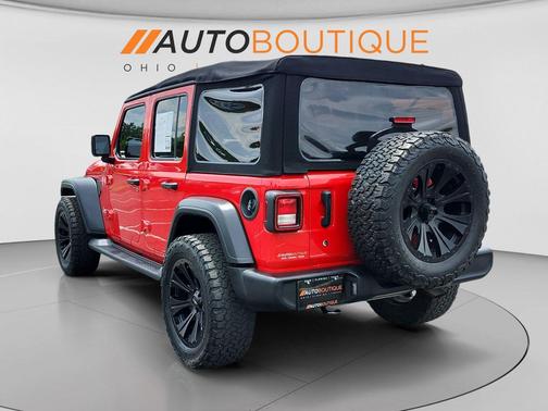 Firecracker Red Clearcoat 2018 Jeep Wrangler Unlimited Sport