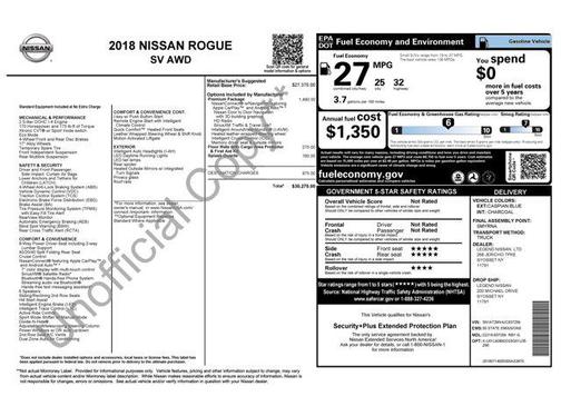 2018 Nissan Rogue SV