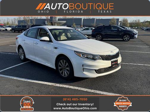 Snow White Pearl 2018 Kia Optima LX