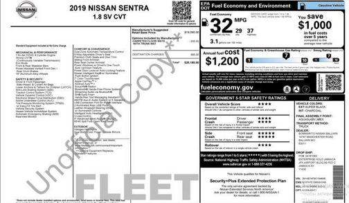 2019 Nissan Sentra SV