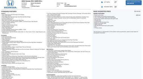 2022 Honda CR-V AWD EX-L