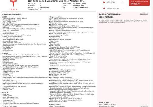 2021 Tesla Model S Long Range