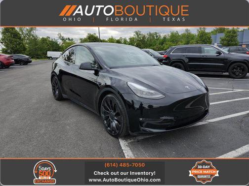 Solid Black 2022 Tesla Model Y Performance Dual Motor All-Wheel Drive