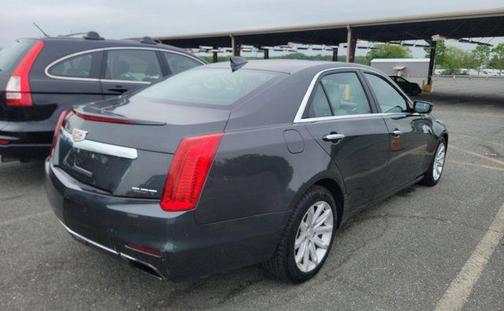 Phantom Gray Metallic 2015 Cadillac CTS 2.0L Turbo Luxury
