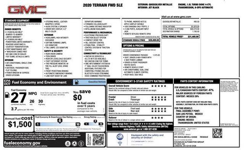 2020 GMC Terrain SLE