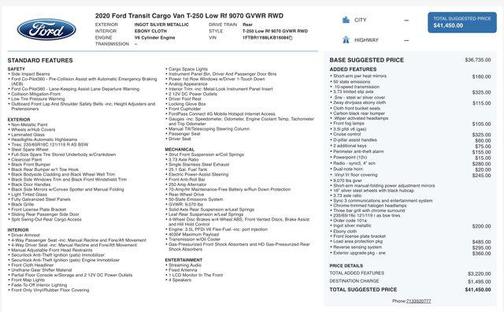 2020 Ford Transit-250 Base