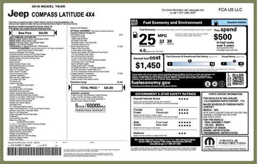 2018 Jeep Compass Latitude
