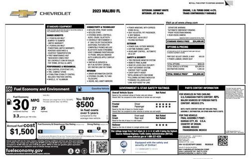 2023 Chevrolet Malibu 1LS