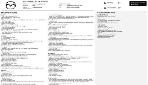 2023 Mazda CX-5 2.5 S