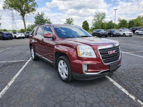 Crimson Red Tintcoat 2017 GMC Terrain SLE-2