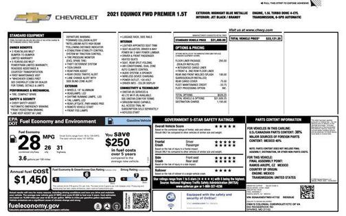 2021 Chevrolet Equinox Premier w/1LZ