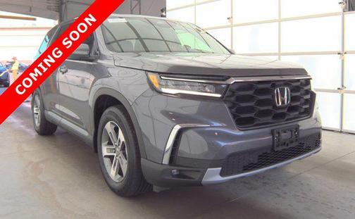 Modern Steel Metallic 2023 Honda Pilot AWD EX-L 8 Passenger