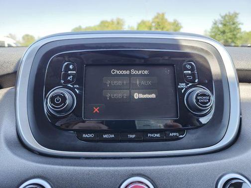 Blue Sky Metallic 2017 FIAT 500X Trekking