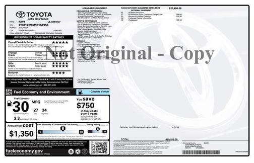 2021 Toyota RAV4 LE
