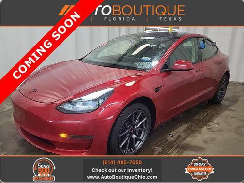 Red Multi-Coat 2023 Tesla Model 3 Standard Range