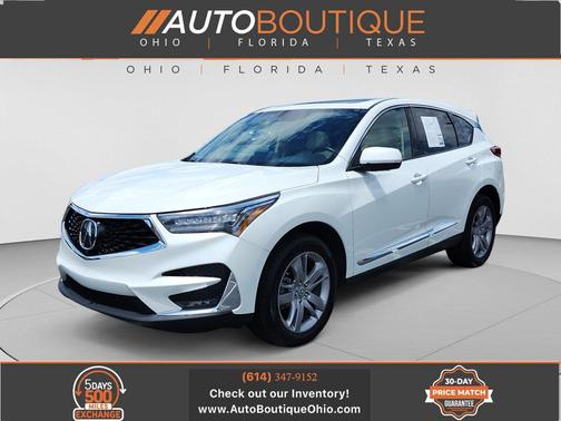 Platinum White Pearl 2021 Acura RDX Advance Package