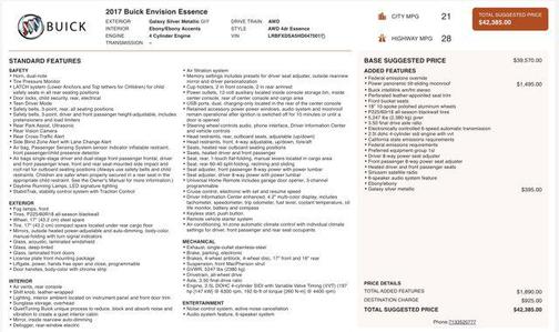 2017 Buick Envision Essence