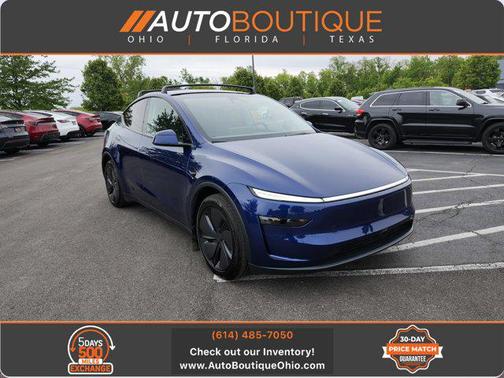 Deep Blue Metallic 2026 Tesla Model Y Rear-Wheel Drive