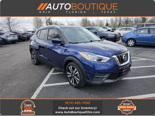 Deep Blue Pearl Metallic 2020 Nissan Kicks SV