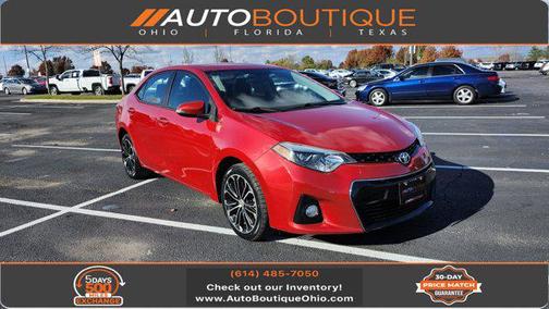 2016 Toyota Corolla S Plus